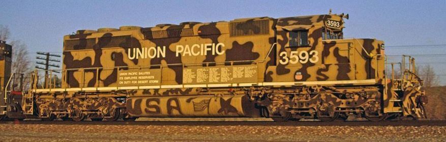 Union Pacific UP SD40-2 Desert Storm G 1:29 Scale | eBay