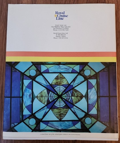 1988 Royal Cruise Line CROWN ODYSSEY Book - "Salute to the Crown" by Braynard - Picture 2 of 3