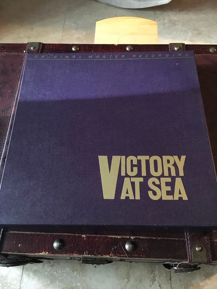 Victory at Sea MFSL Lp Box Set Original Master Recording 3xLP Vinyl Records Foto 3 de 4
