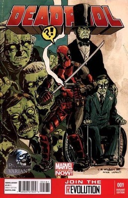 DEADPOOL #1 WILSON III PHANTOM VARIANT | MARVEL COMICS 2013