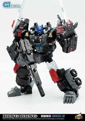 New In Stock Optimal Optimus Black Maximal Knight 8802B Actions Figure Robot Toy