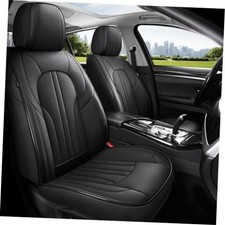 Black Waterproof Front Car Seat Covers - Waterproof Pair - Front Car Seat Covers
