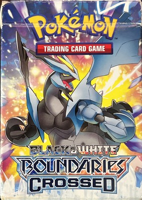 Pokémon Black & White Boundaries Crossed Theme Deck Ice Shock Complete VLP READ