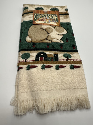 The General Store Hand Towel Made In The USA. Vintage 