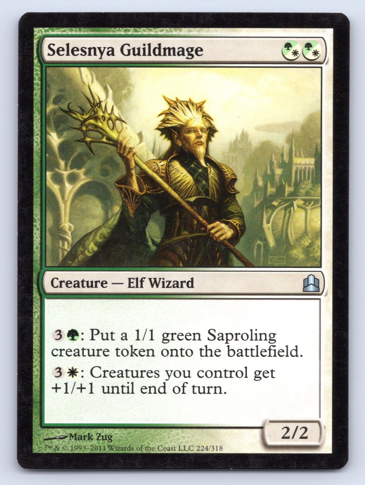 Selesnya Guildmage 224 Uncommon Commander Magic: The Gathering Near Mint