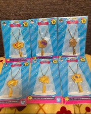 Kirby 30th Anniv. Ichiban Kuji Key Motif Charm Set of 6 Complete,