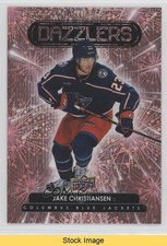 2022-23 Upper Deck Series 2 Dazzlers Pink Jake Christiansen #DZ-98 READ 1j07