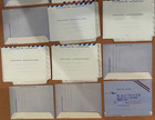 1959-1971 India Air Letter Aerogramme 14 Covers  including 4 Ghandi Centenary's — photo 5