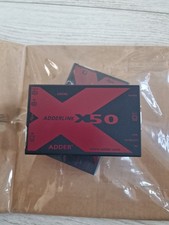 AdderLink Adder X50 VGA/Audio & USB 2.0 KVM Extender LOCAL + REMOTE INCL PSU!