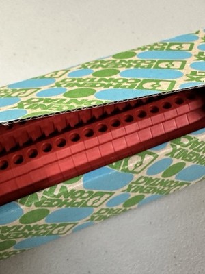 50x Phoenix Feed Through Contact Terminal Block 3045127 UT 4 RD Series Red New