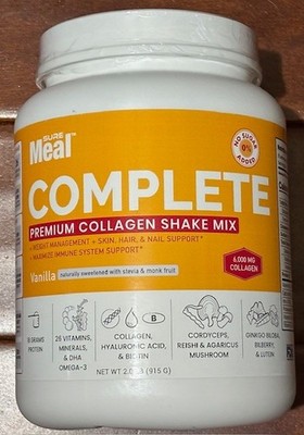 Suremeal Complete Premium Collagen Shake Mix - Net Weight 2 lb (915g)