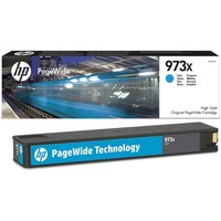 Original Hp 973X F6T81AE Cyan Tinte, Hohe Ergiebigkeit