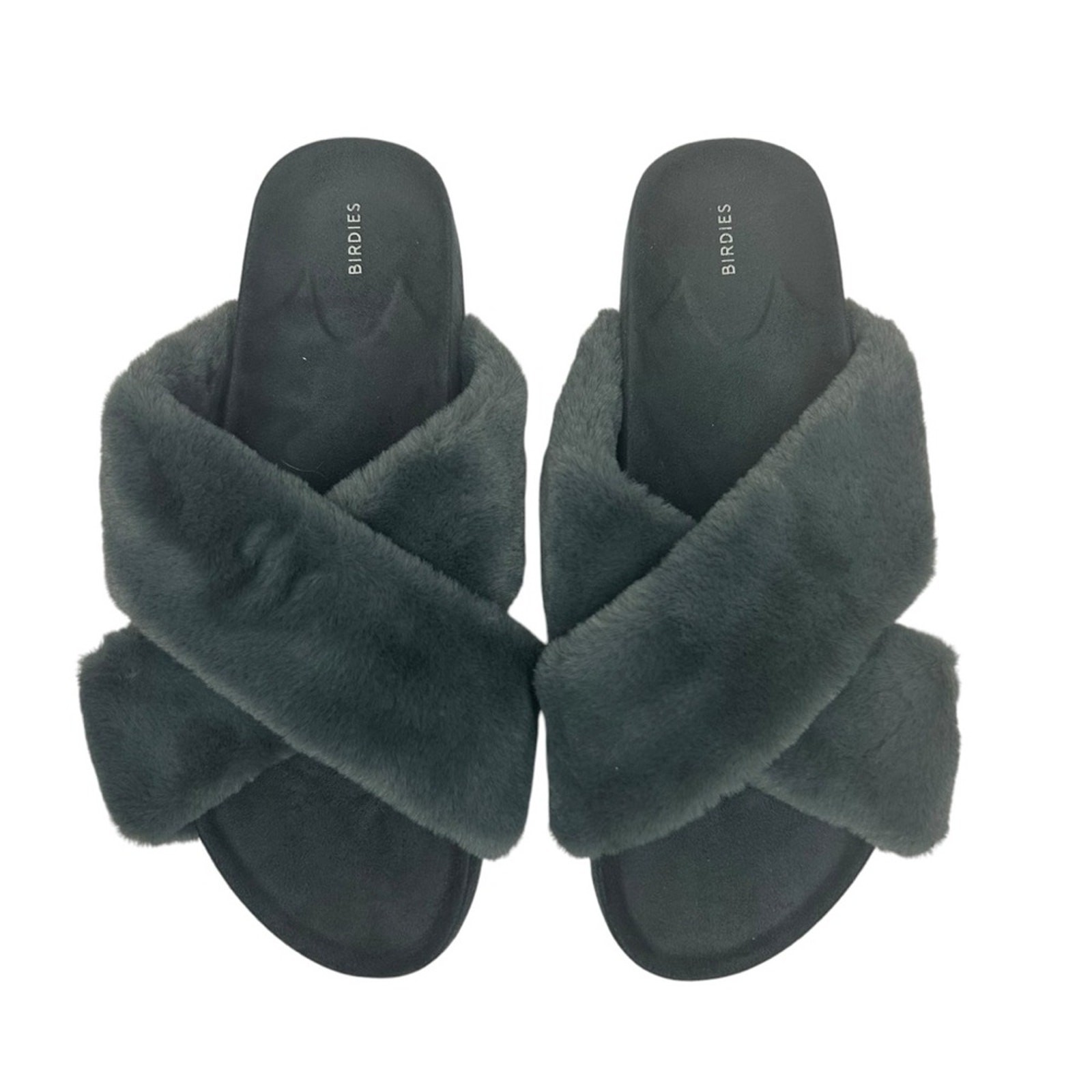 APL Ciabatta in pelliccia sintetica Birdies The Robin taglia 10