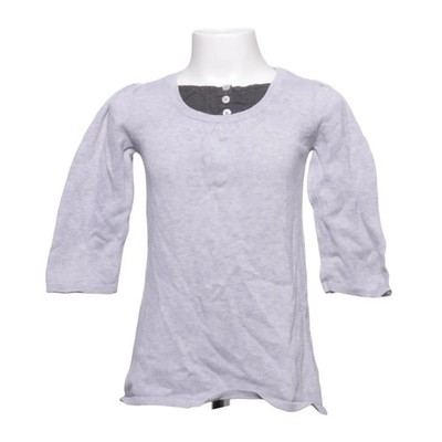 Vertbaudet, Kleid, Größe: 104, Grau, Baumwolle, Einfarbig, Feinstrick #Shd