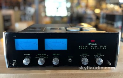 McIntosh MC2505 Vintage Solid State Amplifier - Serviced Late Serial