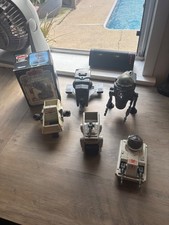 Vintage Kenner Star Wars mini rigs 1982 Radar Laser Cannon ESB COMPLETE