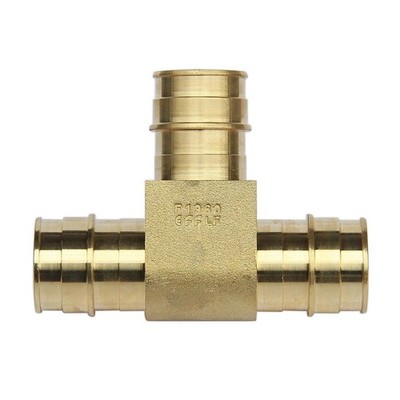 PPG 77374 for PlumbMaster 3/4 X 1/2 X 1/2 Pex Wolv-Xpex Brass Reducing Tee