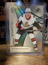 2019-20 UPPER DECK SP GAME USED ERIK BRANNSATROM ROOKIE /299 #117