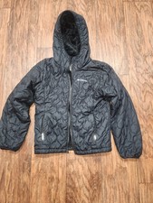 Columbia Kids Puff Jacket Hooded Black Size S 7/8