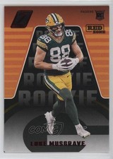 2023 Panini Zenith Red Zone Luke Musgrave #163 18em