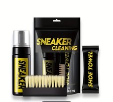 Waterless Foam Athletic Shoe Cleaner Kit