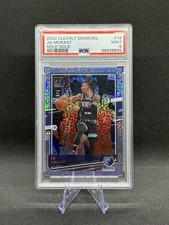 Ja Morant HOLO Gold /5 2020-21 Panini Clearly Donruss Grizzlies Prizm NBA PSA 9
