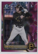2022 Bowman Chrome Prospects Fuchsia Lava Refractor 50/199 Jack Suwinski 0c6