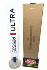 Michelob Ultra Ribbon Logo Beer Tap Handle 12&rdquo; Tall - Brand New In Box!