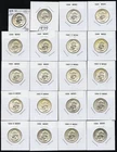 US Coins Washington Silver Quarter Collection 1937–1964 Lot of 36 BU NO RESERVE!