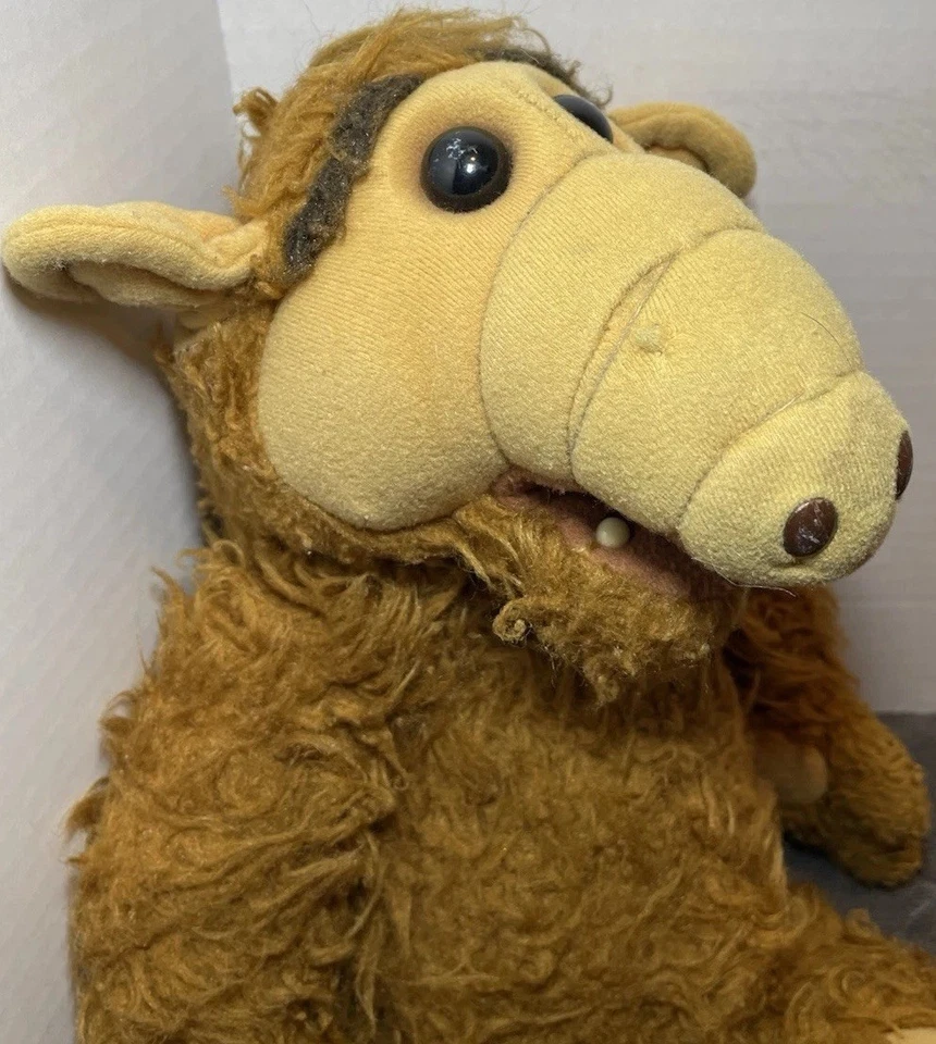 Vintage 1986 Alf Plush Doll Coleco Alien Production Plush 18” Stuffed Animal ALF - Image 4 of 4