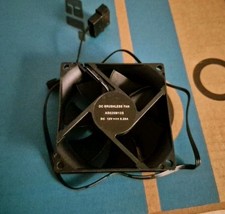 DIYPC Black 80mm 3-pin/Molex Case Fan