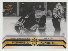 2023-24 CENTENNIAL BRUINS MEMORABLE MOMENTS ACETATE STEVE KASPER #149