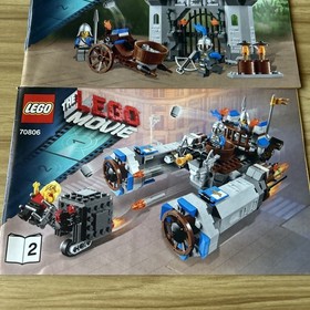 LEGO 70806 Instruction Manuals ONLY - Lego Movie Castle Cavalry