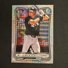 2026 Bowman - Mojo Refractor #68 COLSON MONTGOMERY (RC) WHITE SOX 
