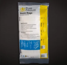 Nylon Filter Rosin Bags | 72 micron 2.5" x 9" | 50 Pack | Made In Colorado