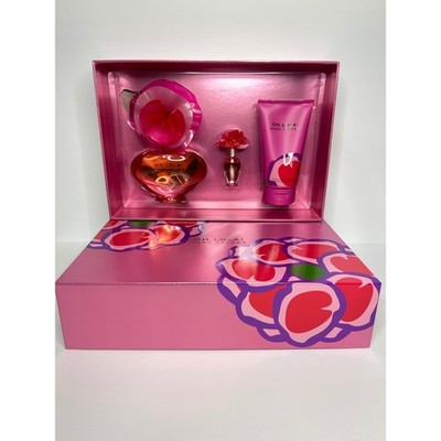Marc Jacobs Oh Lola Fragrance Gift Set 3.4oz EDP 5.1oz Lotion 0.13oz Mini New