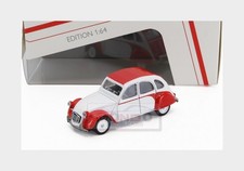 1:64 SCHUCO Citroen 2Cv 1976 White Red 452037200 MMC