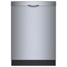 BOSCH 300 Series 24-in Front Control Built-in Dishwasher ( Stainless Steel )