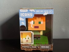 Image of Paladone Icons Minecraft Alex Light / Lamp | Brand NEW | Read Description