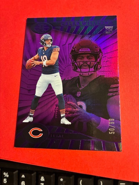 2024 PANINI ILLUSIONS CALEB WILLIAMS ROOKIE 50/99 ~ #13 