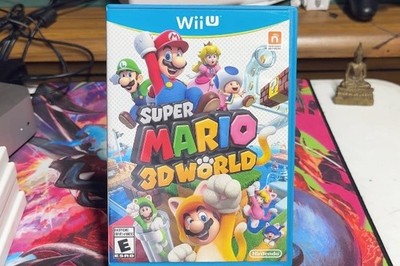Super Mario 3D World Complete In Box  (Nintendo Wii U, 2013)