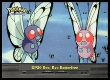 Topps Pokemon Bye Bye Butterfree EP20 TV Animation Edition Blue Label 2000 NM