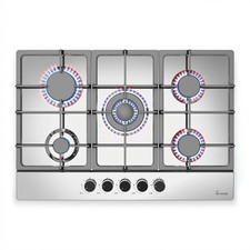 Einbau Gaskochfeld 5 flammig Autark 74cm Edel...
