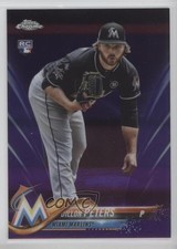 2018 Topps Chrome Purple Refractor 147/299 Dillon Peters #122 0az0