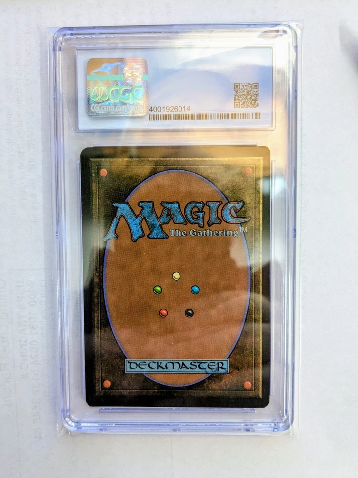 MTG ITALIAN LEGENDS RARE 1994 Mirror Universe CGC GRADE 9 - Image 2 of 2