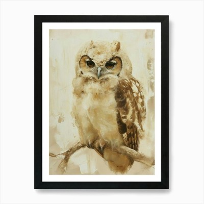 Verreauxs Adler Eule Gemälde 3 Kunst gerahmt Wandbild Poster Leinwanddruck Bild