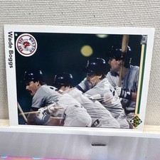 Upper Deck 1990 Wade Boggs #555 Boston Red Sox Baseball Base Set