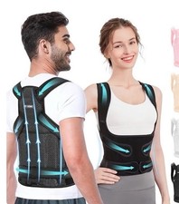 Back Brace Men  Women Back Pain Posture Corrector Scoliosis - Small