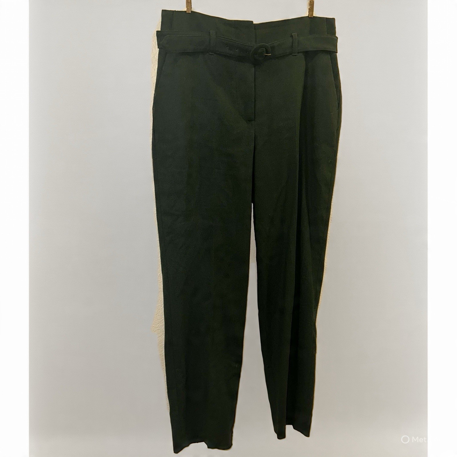 Dress Pants With Belt Size 4 Regular Wool Blend