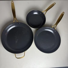 GreenPan Magneto Non-Stick 3-piece Fry Pan Set 8 10 12 inch Set (no lids)